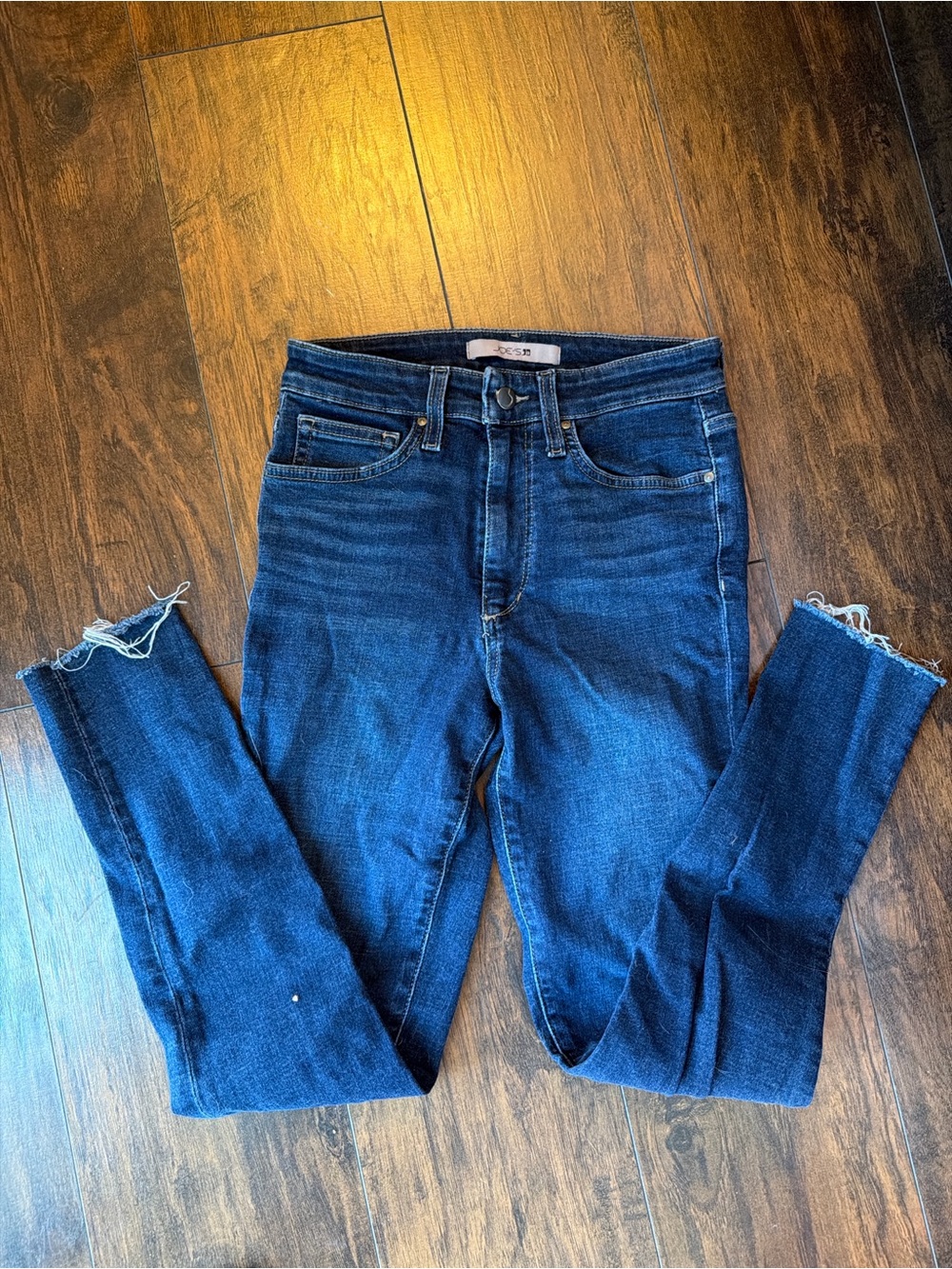 Joe's Jeans Dark Blue Skinny High-Rise Jeans